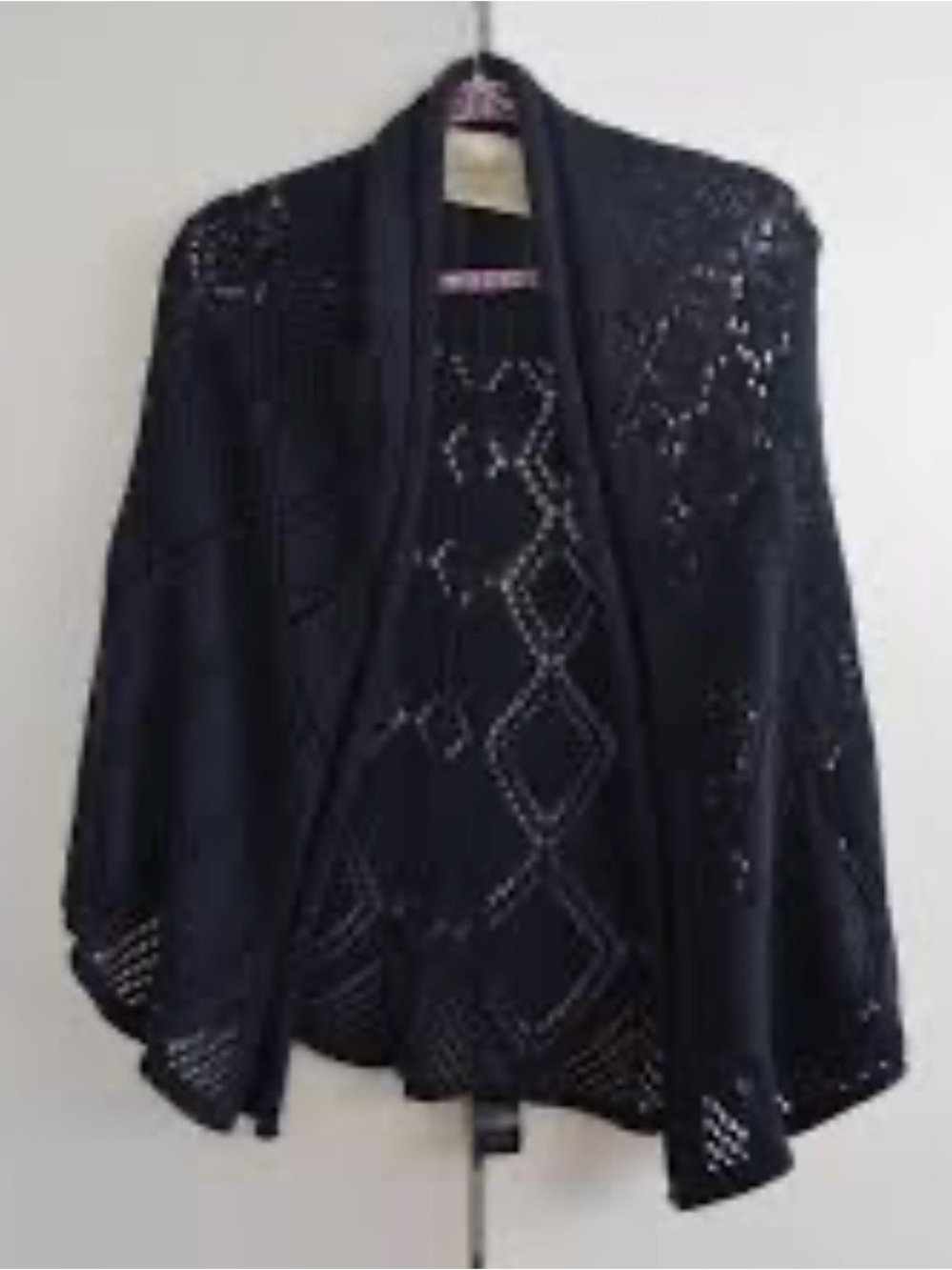 Anthropologie angel of the north cocoon cape cardigan